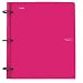 Five Star Flex Hybrid NoteBinder, 1-Inch, Pink (72001)