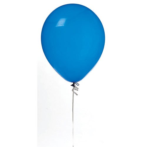 11 Inch Neon Latex Balloon Blue Package of 100