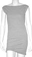 American Apparel Women`s Fine Jersey Raw Edge Sleeveless T-Shirt Dress