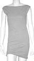 American Apparel Women's Fine Jersey Raw Edge Sleeveless T-Shirt Dress