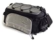 XLC Rear Rack Top Trunk Bag Black/Silver Large.