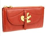 Marc by Marc Jacobs Petal to the Metal Zip Clutch Wallet Bag Russet