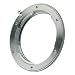 Edler und hochwertiger Adapter aus verchromtem Messing, speziell zur Benutzung von LEICA R Objektiven an digitalen und analogen CANON EOS Kameras. Adapter LEICA R an EOS f�r CANON 400D 5D 30D 350D etc. Objektivadapter Adapterring Adapter f�r Leica R Objetkiv auf Canon EOS EF Bajonett z.B. 400D 350D 300D 40D 30D 20D 10D 5D 1D 1Ds