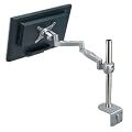 MDM04 Single LED/LCD Monitor Stand w/ Swivel Arm & Desk Clamp