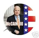 '08 PRESIDENTIAL CAMPAIGN BUTTON JOHN McCAIN REPUBLICAN
