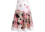 Plus Emma James Clean And Simple Dot Print Skirt