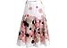 Plus Emma James Clean And Simple Dot Print Skirt