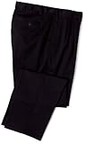 Savane Men's Big & Tall Wrinkle Free Pleated Twill