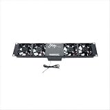 Middle Atlantic Ultra Quiet Fan Panel UQFP-2 - Rack fan tray - 2U - 19