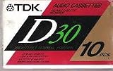 D30 Type 1 Normal Position Standard Audio Cassette - 10 Pak