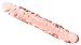 California Exotics Veined Double Dildo, Translucence, 12 Inches