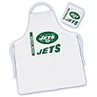 New York Jets Tailgate Barbecue (BBQ) Grilling Apron/Mitt Set NFL