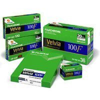 Click here to buy Fujichrome Velvia 100F (RVP) 220- 5 Pack Slide Film.