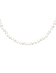 White 9-10mm Freshwater Cultured Pearl Strand -18"