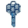 Detroit Tigers Schlage SC1 House Key