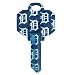 Detroit Tigers Schlage SC1 House Key