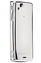 Case-Mate docomo Xperia arc (SO-01C) / X12 Barely There Case, Gloss Metallic Silver ドコモ エクスペリア アーク 専用 ベアリーゼア ケース, グロス・メタリック・シルバー CM014572