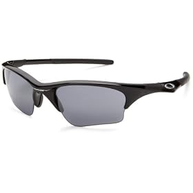 Oakley Half Jacket Xlj Oo9020 Jet Black Frame/Black Iridium Lens Plastic Sunglasses