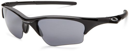 Oakley Men's Half Jacket XLJ Iridium Sunglasses,Jet 