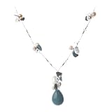 Oi! Turquoise & Sea Shell Pendant Necklace