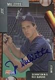 Joe Millette, Scranton/W-B Red Barons - Phillies Affiliate, 1992 Fleer ProCard Autographed Card