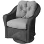 Shelter Island Swivel Glider Lounge Chair - Wicker Patio Furniture