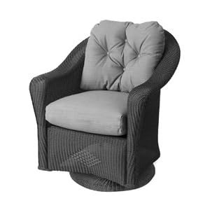 Shelter Island Swivel Glider Lounge Chair - Wicker Patio Furniture by