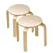 Wooden Sitting Stools- Set of 2