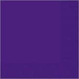 Purple Beverage Napkins