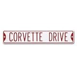 Corvette Drive Street Sign by Chevrolet