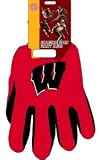 Wisconsin Badgers Two Tone Gloves