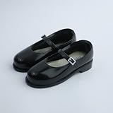 60SH-F008B-G　ストラップシューズ 　１足入り　ブラックイメージ