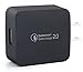 iXCC 18W AC Travel Wall Charger With Qualcomm Quick Charge 2.0 Tech (Qualcomm Certified) Bundle with 3ft Micro USB Cable for Android Devices - Black