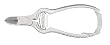`Barrel Spring Nail Clipper 4-1/2"