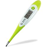Clinical Digital Thermometer Best to Read & Monitor Fever Temperature in 15 Seconds by Oral Rectal Underarm & Axillary - Clinical Professional Thermometers & Reliable Readings for Baby, Adult & Children - New Release (July 2015) Modern Mercury Replacement