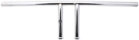 Throttle Addiction HB-TEE-01-CP Throttle Addition - Tee Bar Motorcycle Handlebars 1"