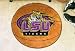 NCAA LSU TIGERS BASKETBALL SHAPED DOOR MAT RUG