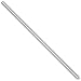 Linear Motion 8 mm Shaft, 330 mm Length, Chrome Plated, Case Hardened, Metric