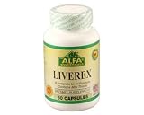Alfa Vitamins Liverex 60 caps Detox Normalize Protect Liver Health