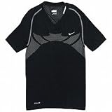 ナイキ ナイキプロ レボリューション DRI-FIT S/Sトップ ブラック×ホワイト