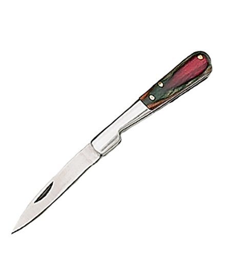 Fury Eureka Texas Toothpick Folding Knife, Multi Color Wood Handle, 2-Inch Fury Eureka Texas Toothpick Folding Knife, Multi Color Wood Handle, 2-Inch