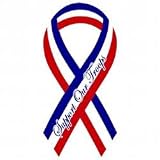 Support Our Troops ribbon magnet