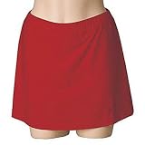 Prince Women's Black Collection Skirt 2 - Red
