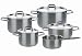 FISSLER Edelstahl Topfset Bergamo -5 tlg.