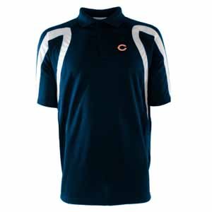 NFL Men's Chicago Bears Point Desert Dry Polo Shirt (Navy/White, XXX-Large) On Sale