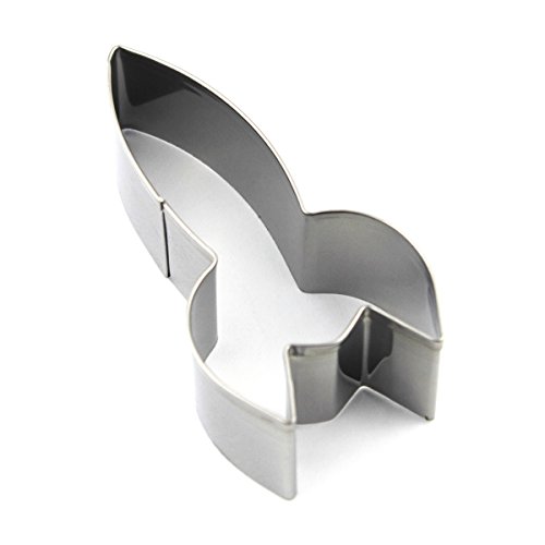 Eoonfirst Rocket Stainless Steel Cookie Cutter