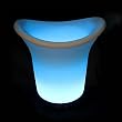 LED Color Changing Rechargeable Ice Bucket with Remote Control: By LampLust