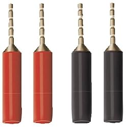 Audiovox Ap306N Performance Series Gold-Plated Speaker Pins (4)