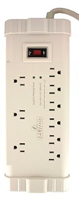 Office Grade Surge Strip, 9 Outlets, 15 Ft Cord, 5-15P plug, Beige, S2000-S15