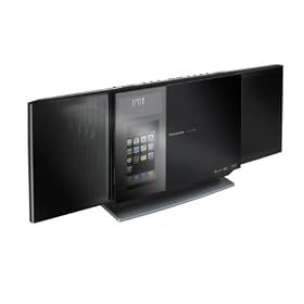 Panasonic SC-HC55DBEBK 40W DAB Micro System with iPod/iPhone Dock and Wireless Music Streaming- Black